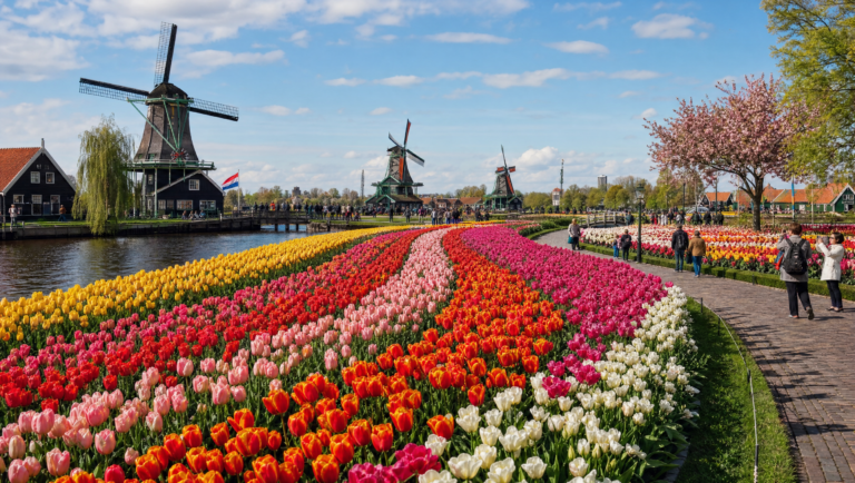Keukenhof Tulip Garden Tour from Amsterdam: Private with a Guide